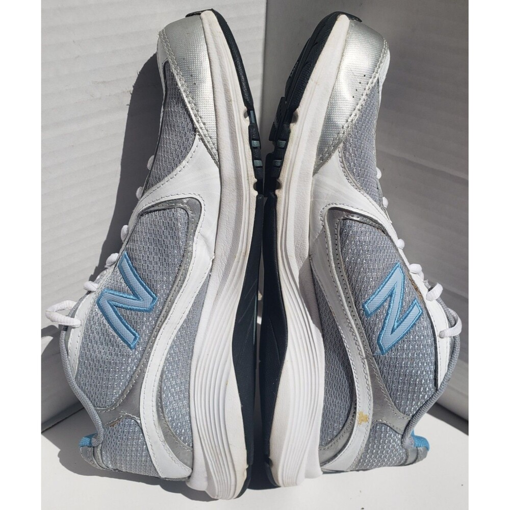 New Balance WW496GB Womens Walking Sneakers Sz 11 Casual Athletic Blue&Wht NICE! - Picture 5 of 16